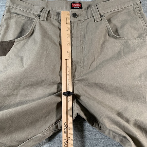 Wrangler‎ Workwear Pants Mens 36x34 Utility Canvas Carpenter Pockets Durable - Picture 8 of 12